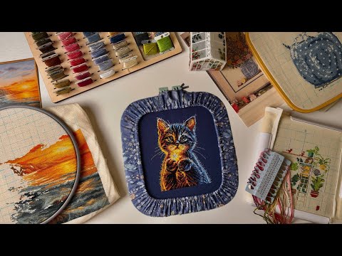 Видео: 2 СТАРТА И 1 ФИНИШ | ПРОДВИЖЕНИЕ PANNA | ВЫШИВКА НОЯБРЯ