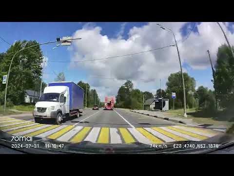 Видео: Driving in Pskov region: Бугрово - Пушкинские Горы - Псков 31/07/2024 (timelapse 4x)