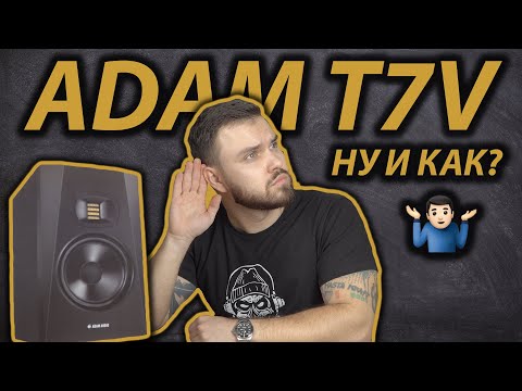 Видео: ADAM T7V или KRK Rokit? ОБЗОР | Лучшие бюджетные мониторы для домашней студии