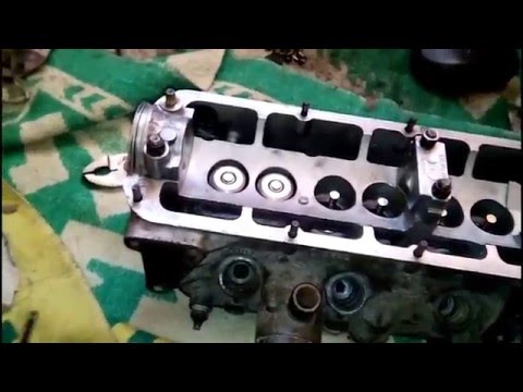 Видео: ремот головки блока дизель D24  часть 2