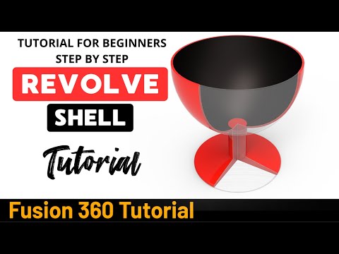Видео: Учебное пособие по Autodesk Fusion 360 для начинающих — Упражнение 39
