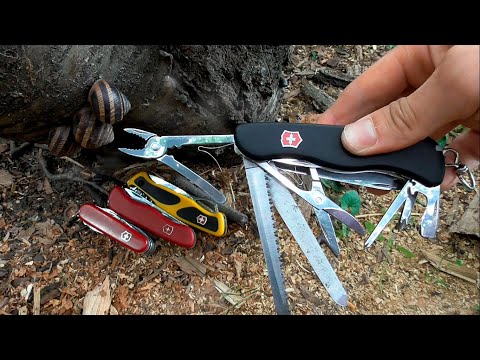 Видео: Victorinox WorkChamp Швейцарский нож мультитул