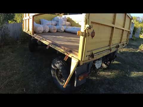 Видео: Обзор прицепа ПТС-4.