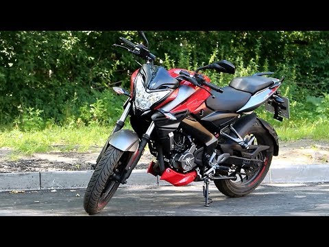 Видео: Bajaj Pulsar NS200 обзор