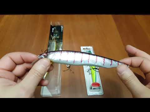 Видео: Unboxing с крупными воблерами: Megabass Kanata и Strike Pro Wiggle Stick 140 по заказу Fmagazin.ru