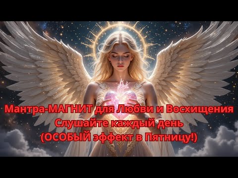 Видео: Мантра-МАГНИТ для Любви и Восхищения | Слушайте каждый день (ОСОБЫЙ эффект в Пятницу!)