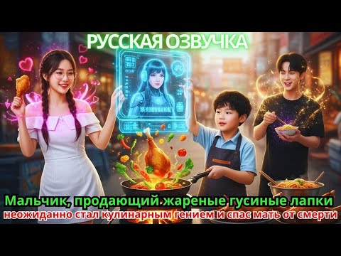 Видео: Мальчик, продающий жареные гусиные лапки, неожиданно стал кулинарным гением и спас мать от смерти!
