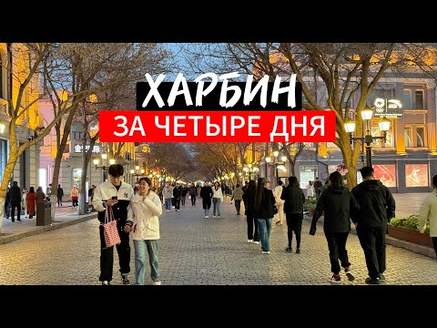 Видео: Харбин - аэропорт, Арбат, Софийский собор, Сталин парк, ТЦ 🇨🇳
