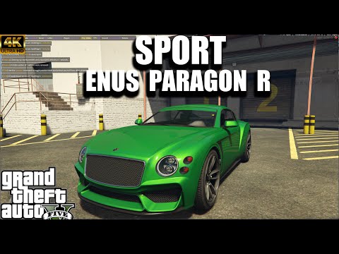 Видео: [4K 60FPS] ТУНИНГ НА ENUS PARAGON R (SPORT) - GRAND THEFT AUTO V