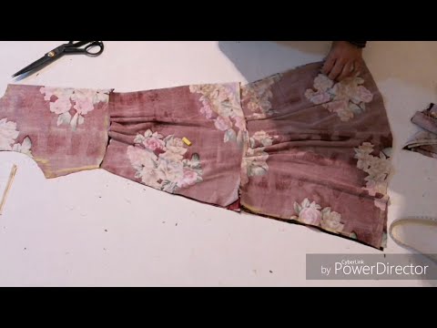 Видео: Куйлак бичиб тикамиз Шьём платье ve sew a dress