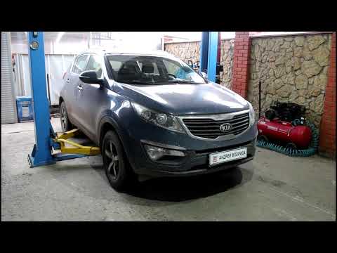 Видео: Замена рулевой тяги на KIA Sportage 2,0 Киа Спортейдж 2012 года