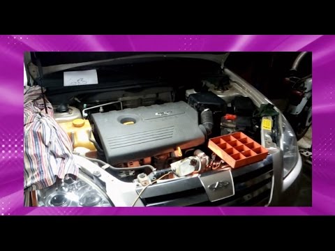 Видео: Замена ремня ГРМ и помпы на  Chery Fora, Renault Megane16 клапанов без приспособлений.