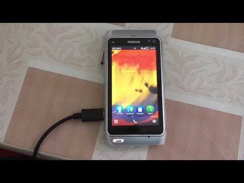 Видео: Прошивка Nokia N8-00, RM-596 в рабочем режиме