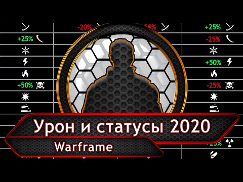 Видео: Warframe. Урон и статусы 2020.