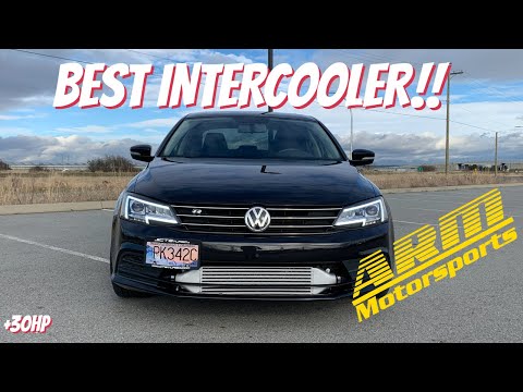 Видео: БЕЗУМНАЯ модернизация интеркулера для Jetta! | VW MK6 Jetta
