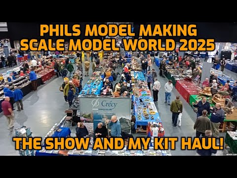 Видео: Взгляд изнутри на Scale Model World 2025! Мой тюк с наборами, инструментами и наклейками с выставки