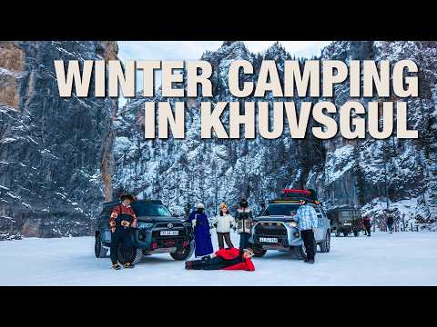 Видео: Winter Camping in Khuvsgul - Өвлийн майхантай аялал (part 1/3)