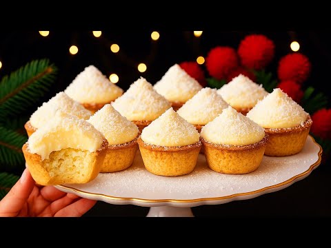 Видео: Мини-тарталетки с кокосом / рецепт тарталеток / тарталетки