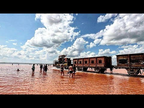 Видео: Путешествие на озеро Яровое, Розовое озеро Бурсоль, Алтайский край