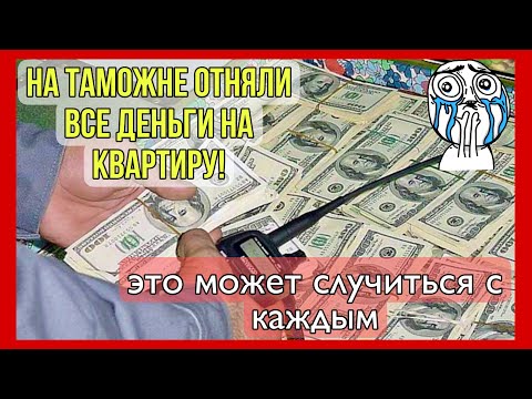 Видео: На таможне отняли все деньги на квартиру💰В такой ситуации может оказаться каждый🤷‍♀️Как избежать?