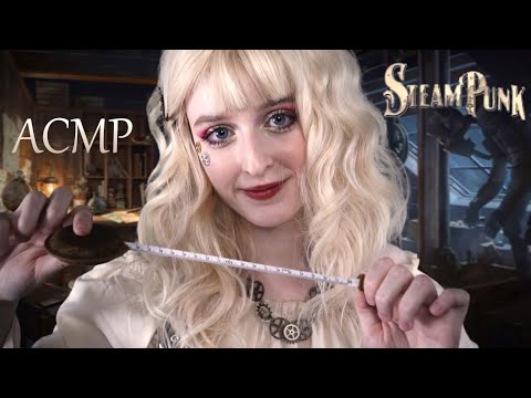 Видео: АСМР Измерю тебя и постригу | Стимпанк Ролевая игра | ASMR measure you and cut your hair Steampunk