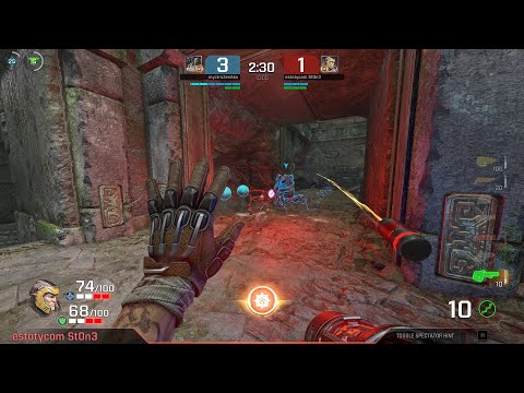 Видео: Zenaku vs. Stone (Liga Resp #3, 1 тур, комментатор Polosatiy) – Quake Champions