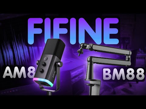 Видео: МИКРОФОН FIFINE AM8 + BM88 | СТОИТ ЛИ БРАТЬ? ОБЗОР