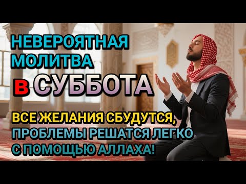 Видео: НЕВЕРОЯТНАЯ МОЛИТВА во СУББОТА в РАБИ АЛЬ АХИР! ВСЕ ЖЕЛАНИЯ СБУДУТСЯ И ПРОБЛЕМЫ ИСЧЕЗНУТ!
