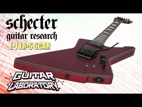 Видео: Электрогитара SCHECTER E-1 FR-S SCAR || Может ли эксплорер быть удобным?