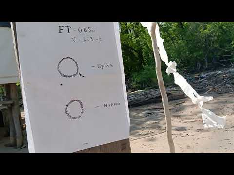 Видео: GAMO CFX Отстрел на 35м отбракованными пулями FT- 0,68гр.