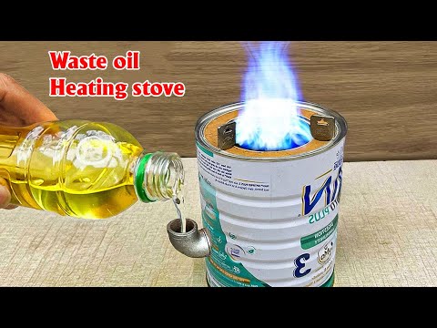 Видео: Миллионы людей не знают об этом! Простой обогреватель на отработанном масле 3 в 1 для зимы.