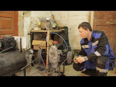 Видео: 13. Первый пуск двигателя К-750