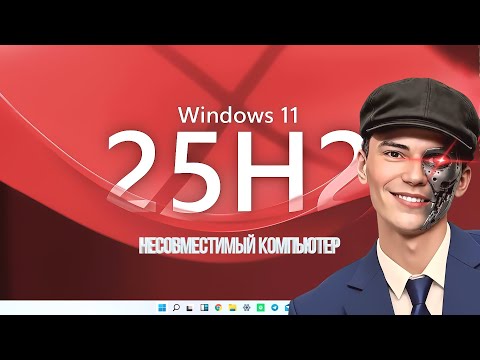 Видео: Обновление Windows 11 25H2 версия (несовместимый компьютер)