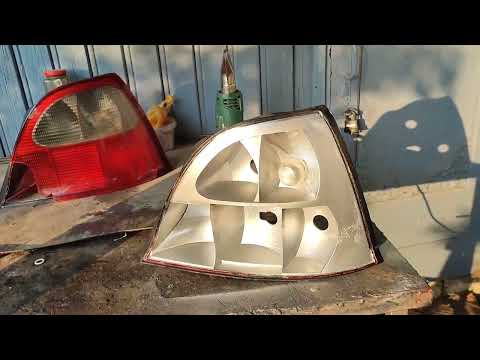 Видео: Реинкарнация Ровер 200 . Repair Rover 200 . часть 38/part38.  Биледы, задний фонарь , выкраска