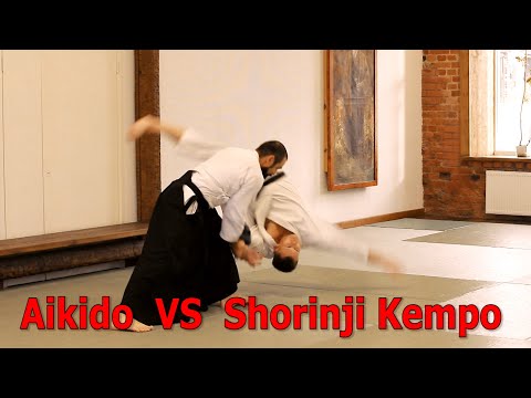 Видео: Martial arts. Aikido VS Shorinji Kempo. Айкидо и Сёриндзи Кэмпо. 合気道 と 少林寺拳法。