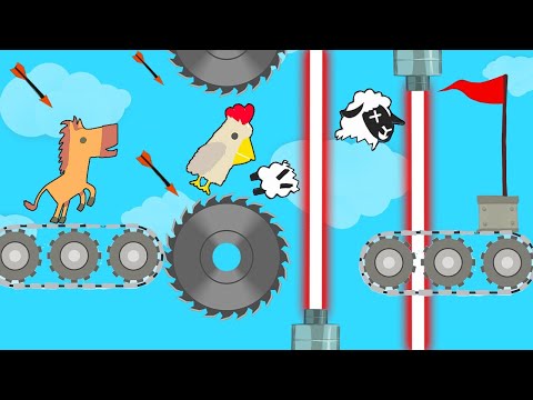 Видео: ТЫ НИКОГДА НЕ ПРОЙДЕШЬ СКВОЗЬ ЛАЗЕРЫ В ULTIMATE CHIKEN HORSE