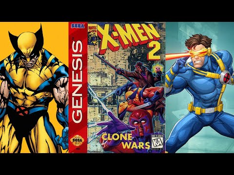 Видео: X-Men 2: Clone Wars прохождение (Sega MD)