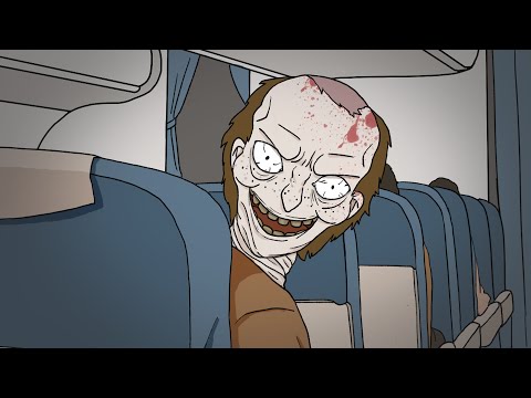 Видео: Мой ужасный опыт с самолетом. Страшная история №27 (анимация)