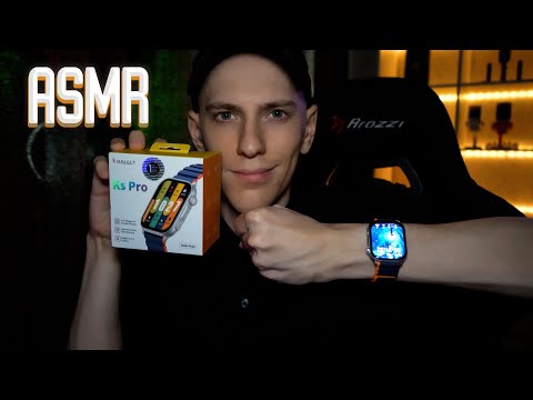 Видео: ASMR водонепроницаемые умные часы Kieslect Calling Watch Ks pro Техно асмр распаковка ЧАСОВ