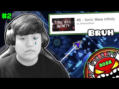 Видео: SONIC WAVE INFINITY Пугает меня... ЭКСТРЕМАЛЬНАЯ ДЕМОНСКАЯ РУЛЕТКА [#2] | Geometry Dash