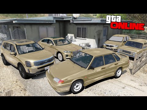 Видео: УГНАЛ КУЧУ ЗОЛОТЫХ ЧИТ ТАЧЕК И ОГРОМНЫЙ МОНСТР ТРАК У МАЖОРА ЗА 180 СЕК! БИТВА ВОРОВ В ГТА 5 ОНЛАЙН!