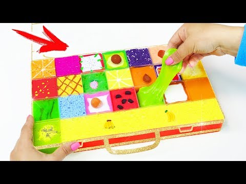Видео: ОЧЕНЬ МНОГО СЛАЙМОВ 😲 НОВЫЙ ЛЕТНИЙ SLIME BOX КАК ИЗ МАГАЗИНА | ПРИДУМАЛА ФРУКТОВЫЕ СЛАЙМЫ