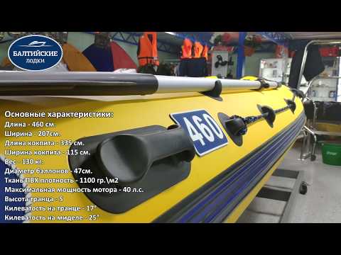 Видео: Видеообзор катер RIB Baltic Boats Аполлон 460Z