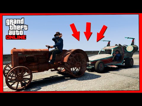 Видео: Редкий и Cекретный транспорт в GTA 5 ONLINE #2