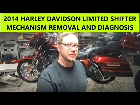 Видео: Снятие и диагностика механизма переключения передач HARLEY DAVIDSON LIMITED 2014 года