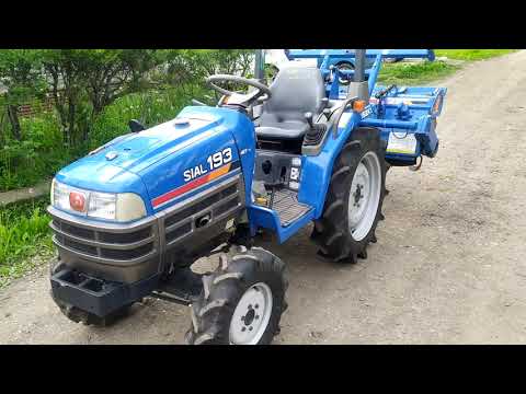Видео: Мини трактор Iseki Sial TF193F-UQ