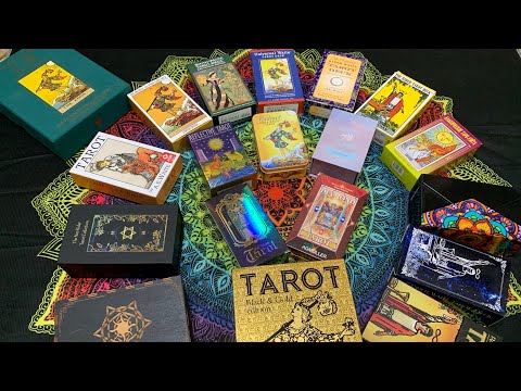 Видео: Классическая колода Таро А.Уэйта - разнообразие вариантов🔹🔷🔹 19 колод  от разных издательств.