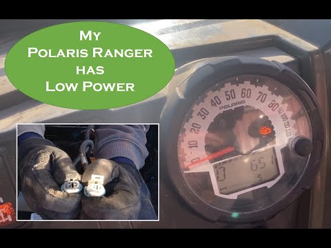 Видео: Код двигателя Polaris Ranger 651, низкая мощность, ремонт.