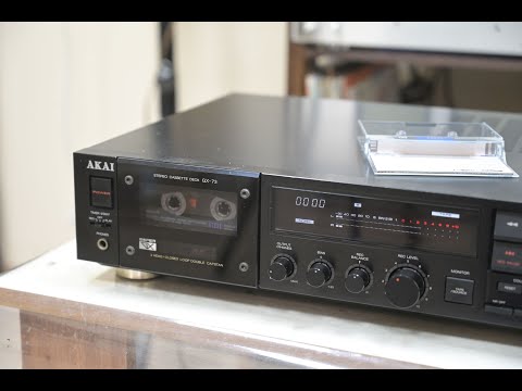 Видео: AKAI GX 73 Студия VintageAudio