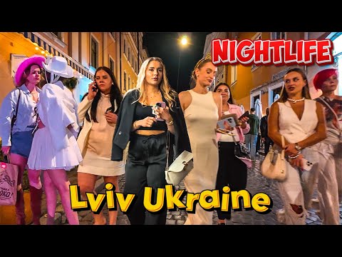 Видео: Нічний Львів, Який Зводить З Розуму: Вулиці, Дівчата, Атмосфера. (4к пішохідний тур)